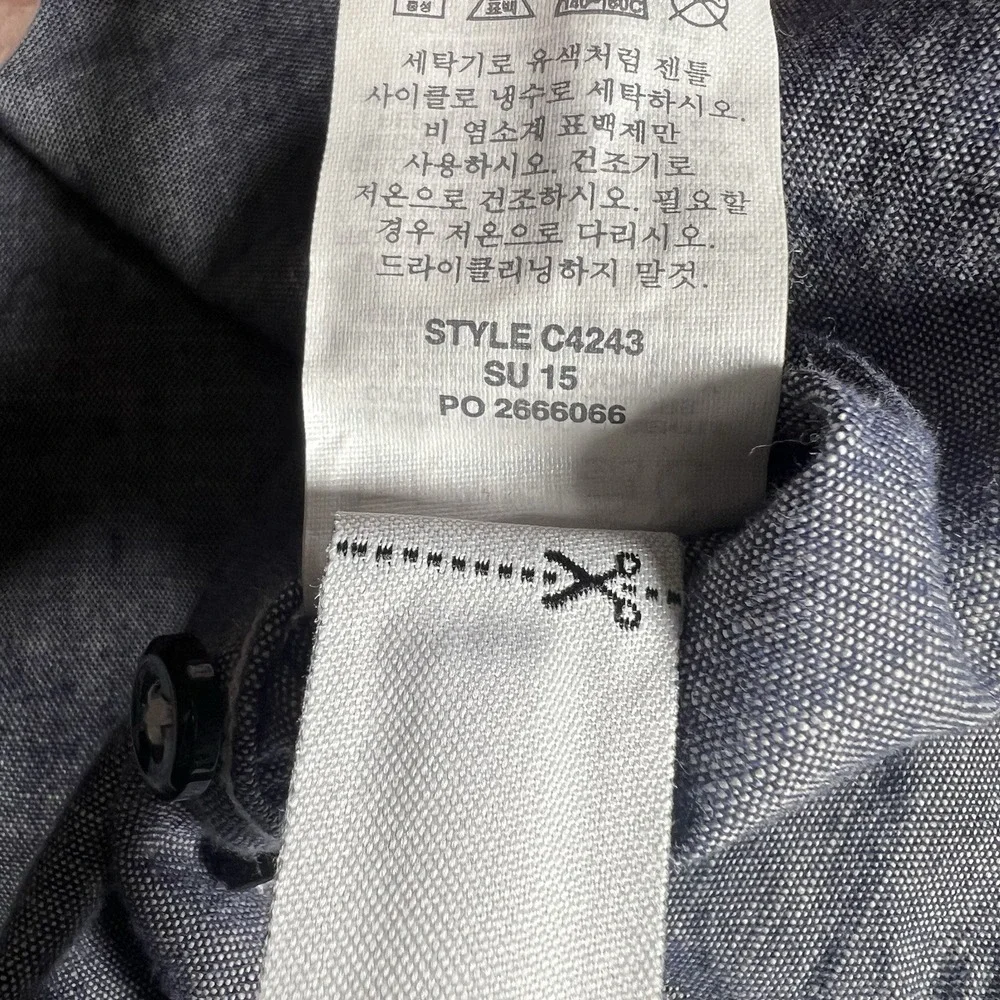 J. Crew shirt button